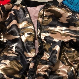 Camo Bomber jacket